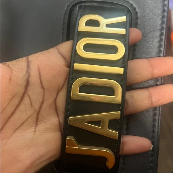 CHRISTIAN DIOR Calfskin J’Adior Chain Flap Bag Black and Red both available - Picture 11 of 16